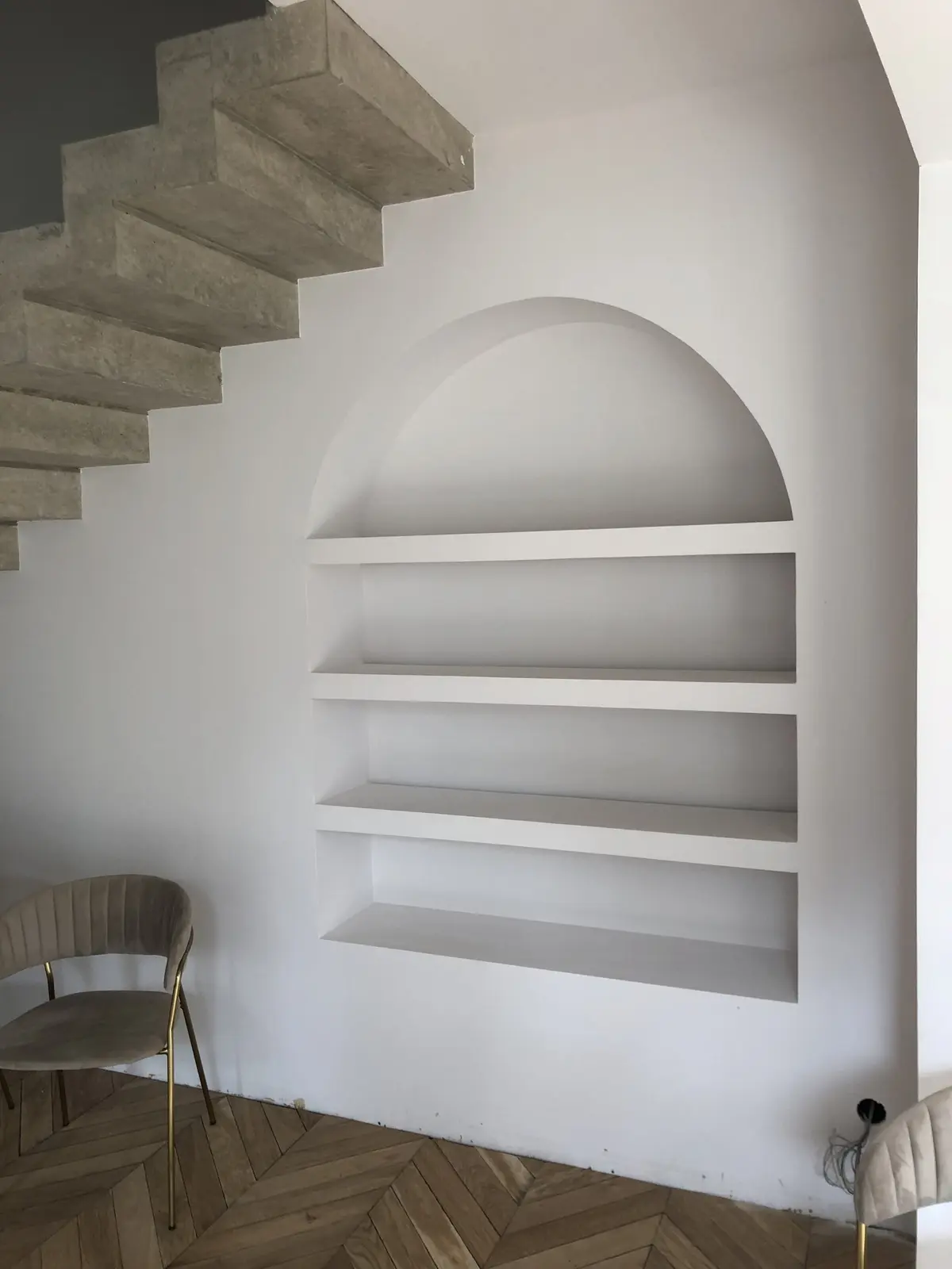 Intérieur avec cloisons réalisé à Agen